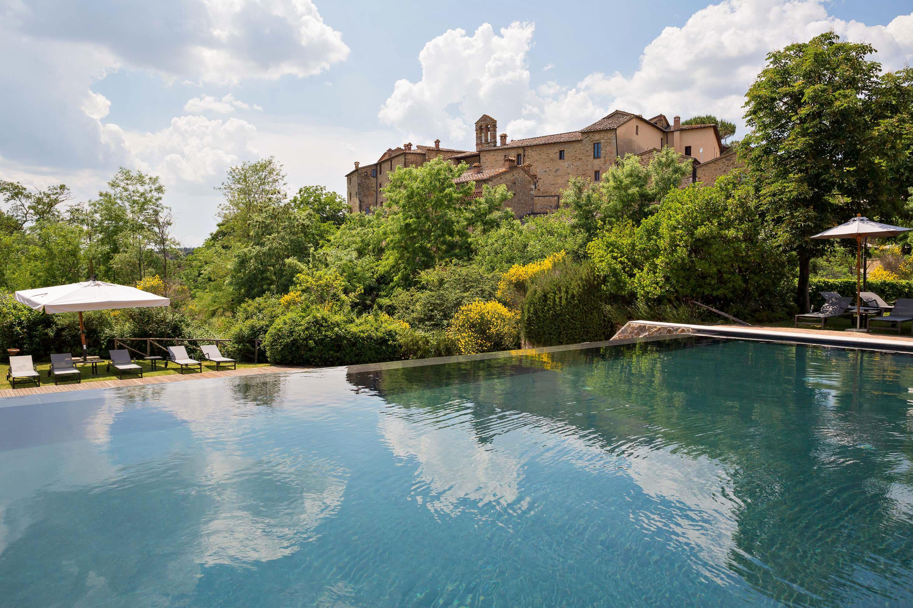 Castel Monastero - The Leading Hotels Of The World Castelnuovo Berardenga Esterno foto