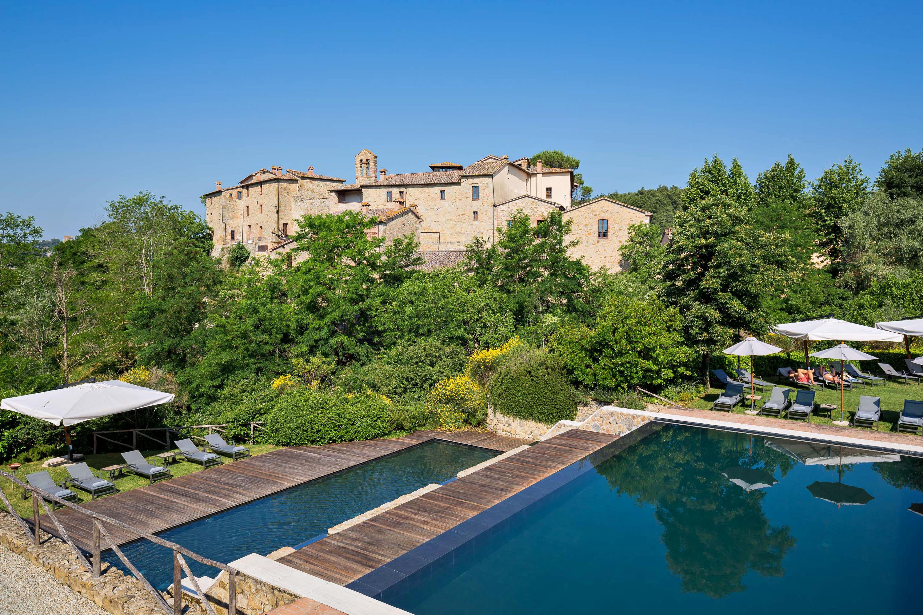 Castel Monastero - The Leading Hotels Of The World Castelnuovo Berardenga Esterno foto